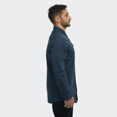 123607-3 TRENDSWEAR Parker Men's Poplin Shirt