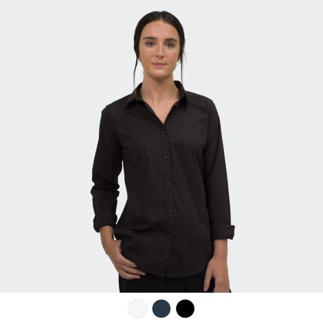 123608-0 TRENDSWEAR Parker Women's Poplin Shirt
