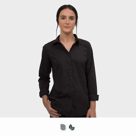123608-1 TRENDSWEAR Parker Women's Poplin Shirt