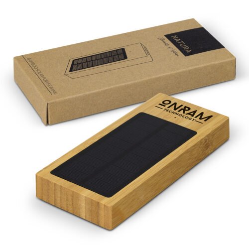 123651_1 NATURA Bamboo Solar Power Bank