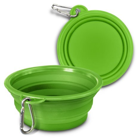 123710-3 Silicone Collapsible Pet Bowl