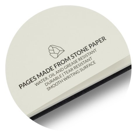 123972-7 Petros Stone Paper Notebook