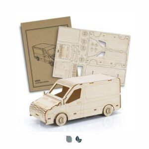 124031-0 BRANDCRAFT Van Wooden Model