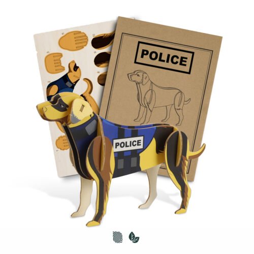 124042_1 BRANDCRAFT Dog Wooden Model