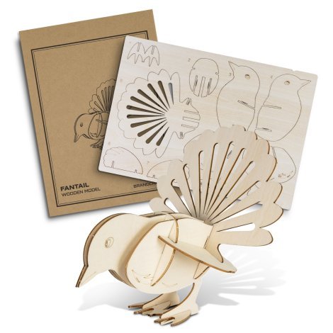 124050-1 BRANDCRAFT Fantail Wooden Model