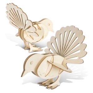 124050-2 BRANDCRAFT Fantail Wooden Model