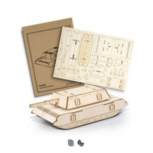 124053-0 BRANDCRAFT Tank Wooden Model