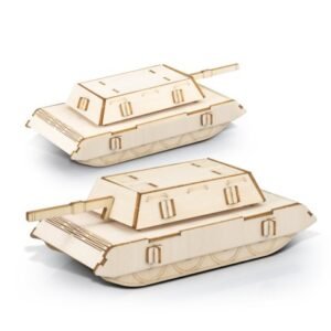 124053-2 BRANDCRAFT Tank Wooden Model