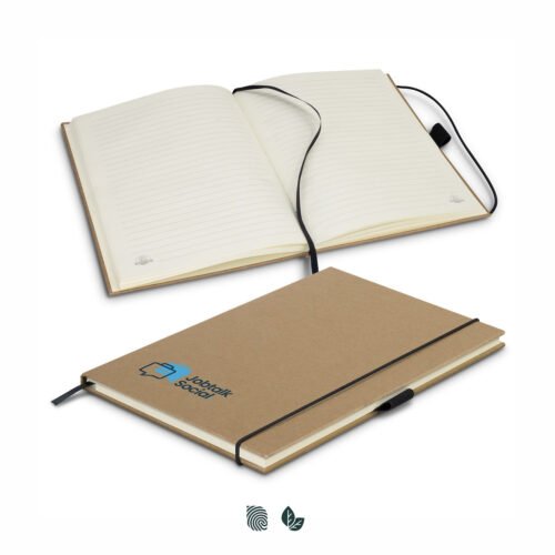 124161_1 Sugarcane Paper Hard Cover Notebook
