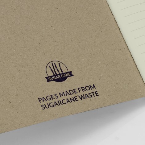 124162-5 Sugarcane Paper Soft Cover Notebook