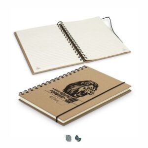 124163-0 Sugarcane Paper Spiral Notebook