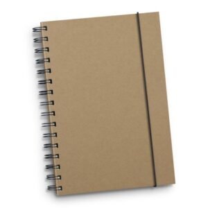 124163-2 Sugarcane Paper Spiral Notebook