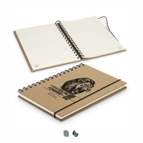 124163_1 Sugarcane Paper Spiral Notebook