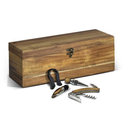 124740-1 Keepsake Wine Box Gift Set