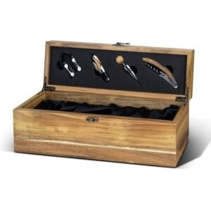 124740-2 Keepsake Wine Box Gift Set