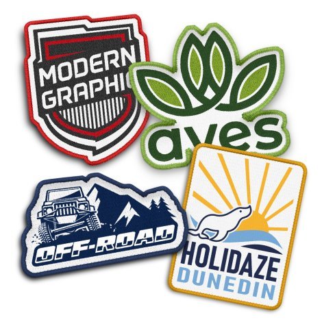 124774-0 Custom Woven Patch