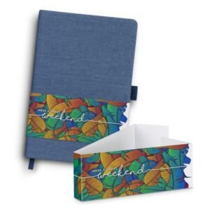 124869-8 Denim Notebook