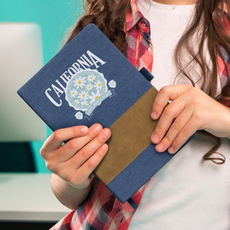 124869-9 Denim Notebook