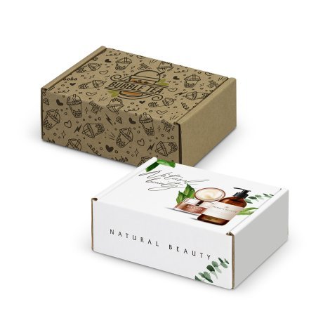 124904-0 Die Cut Box with Locking Lid - 125x97x47mm