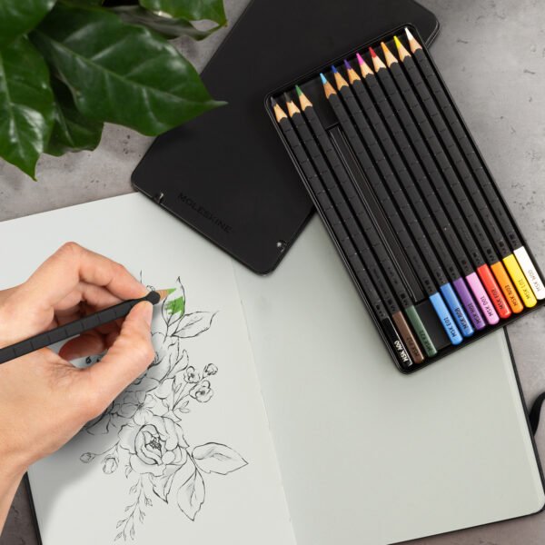 124942_6 Moleskine Bundle Art Sketching Kit