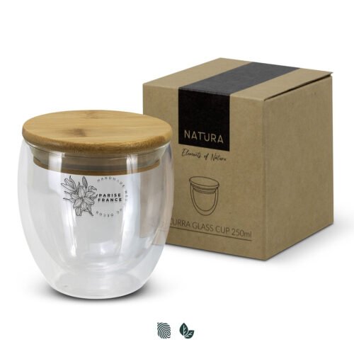 124977_1 NATURA Azzurra Glass Cup - 250ml