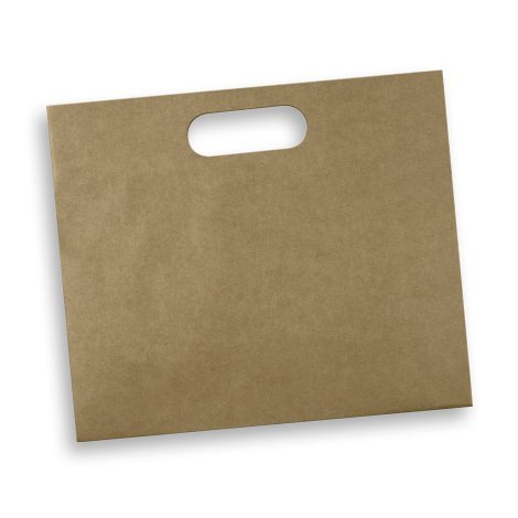 125051-2 Large Die Cut Paper Bag Landscape