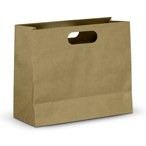 125051-5 Large Die Cut Paper Bag Landscape