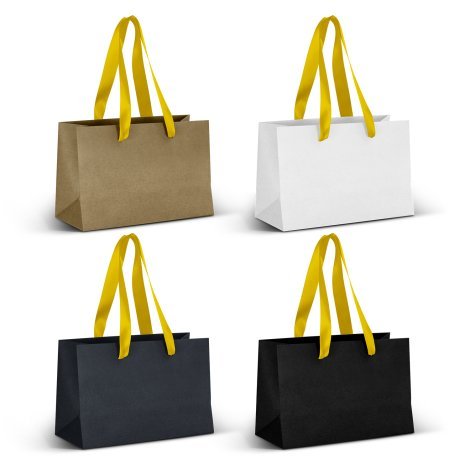 125056-2 Small Ribbon Handle Paper Bag