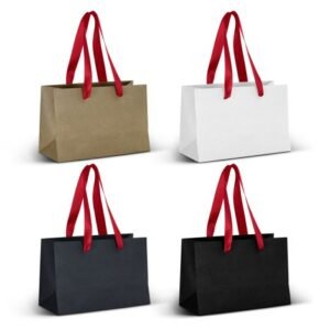 125056-5 Small Ribbon Handle Paper Bag