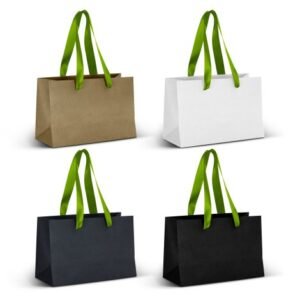 125056-6 Small Ribbon Handle Paper Bag