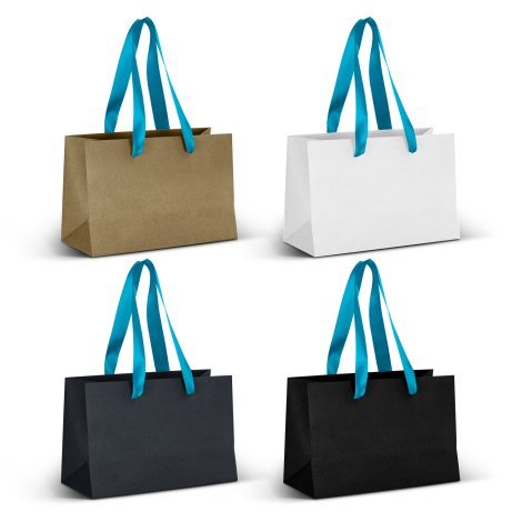 125056-8 Small Ribbon Handle Paper Bag