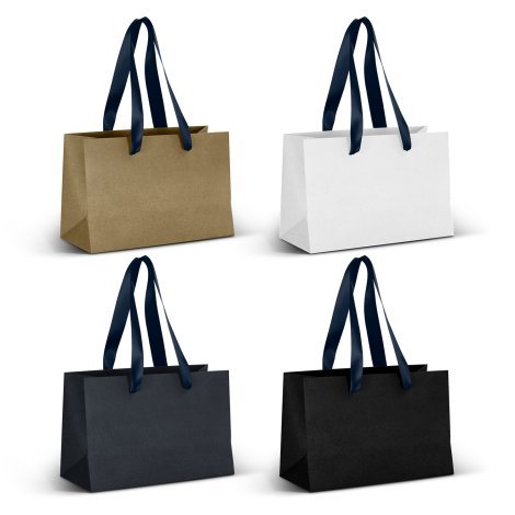 125056-9 Small Ribbon Handle Paper Bag