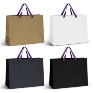 125059-10 Extra Large Ribbon Handle Paper Bag