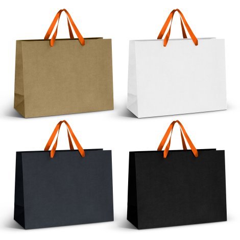 125059-3 Extra Large Ribbon Handle Paper Bag