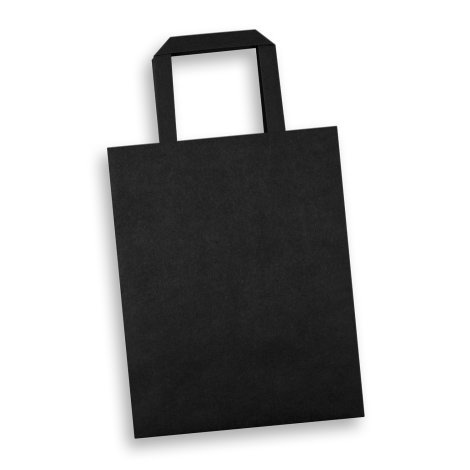 125060-4 Medium Flat Handle Paper Bag Portrait