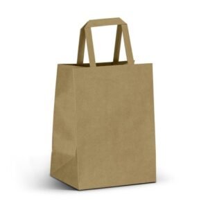 125060-5 Medium Flat Handle Paper Bag Portrait