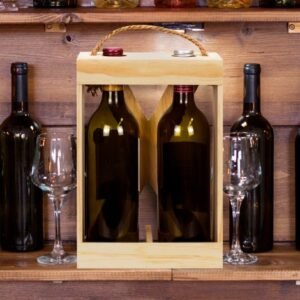 125309-5 Catalonia Wine Crate - Double