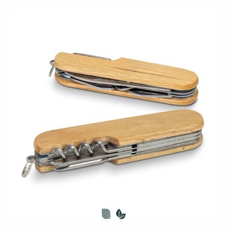 125313-0 Wooden Pocket Knife