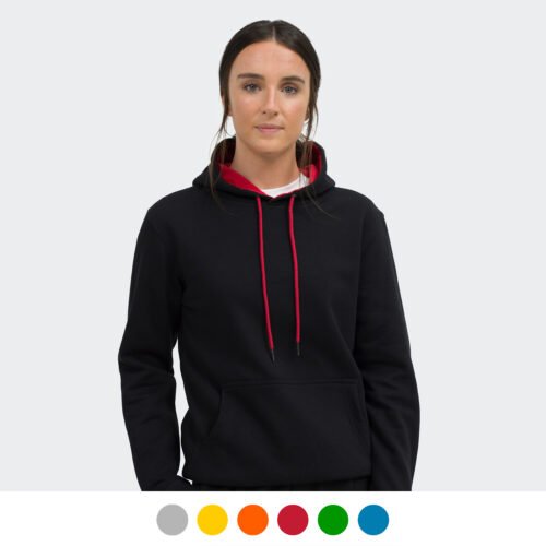 125538_1 TRENDSWEAR Studio Contrast Unisex Hoodie