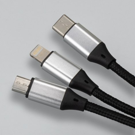 125554-3 Lumos Braided Charging Cable