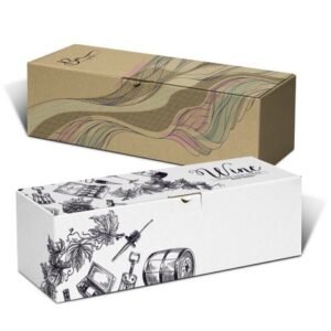 126067-0 Die Cut Box with Locking Lid - 395x115x115mm
