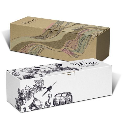 126067-0 Die Cut Box with Locking Lid - 395x115x115mm