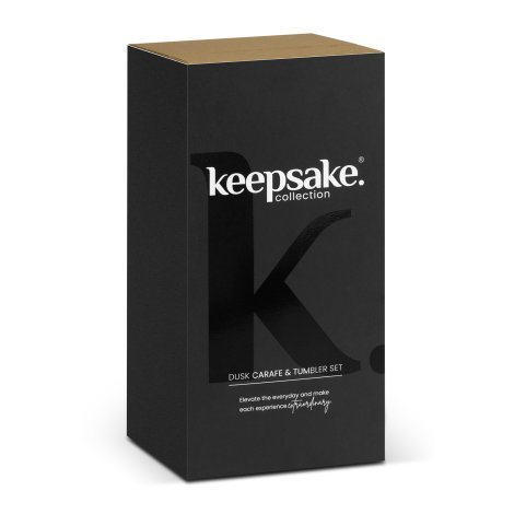 126080-4 Keepsake Dusk Carafe and Tumbler Set