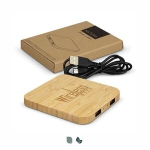 126409-0 NATURA Bamboo Wireless Fast Charging Hub