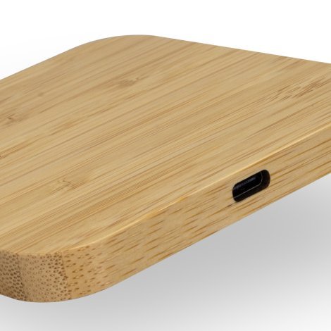 126409-5 NATURA Bamboo Wireless Fast Charging Hub