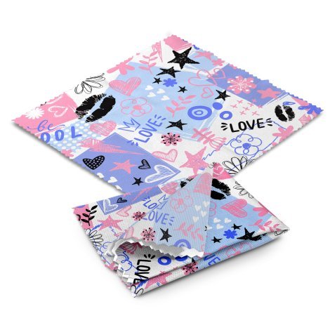 126432-1 RPET Microfibre Cleaning Cloth