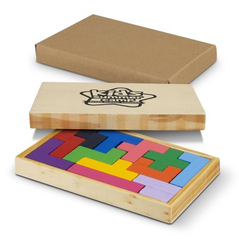 126568-0 Pentomino Wooden Puzzle