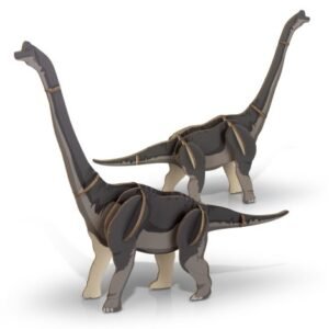 126733-6 BRANDCRAFT Brachiosaurus Wooden Model