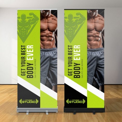 126776-0 Premium Pull Up Banner