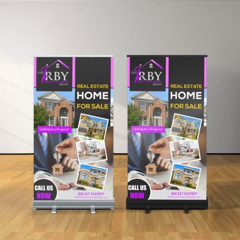 126777-0 Premium Pull Up Banner (SC Approved)
